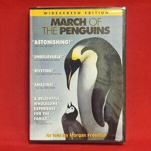 March of the Penguins Widescreen Edition DVD 2005 New Sealed